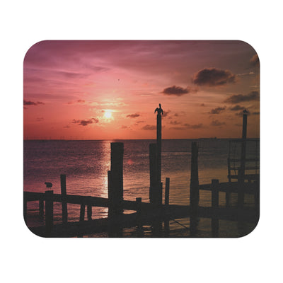 Sunset Serenity Mouse Pad - Inspirational Desk Accessory for Home Office