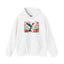 Hummingbird In Bloom Hoodie - Cozy Sweatshirt for Nature Lovers