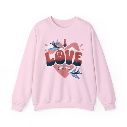 I Love Bird Watching Unisex Heavy Blend™ Crewneck Sweatshirt