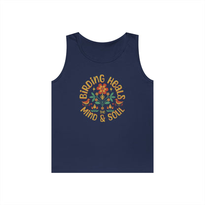 Birding Heals Tank Top, Gift for Bird Lovers