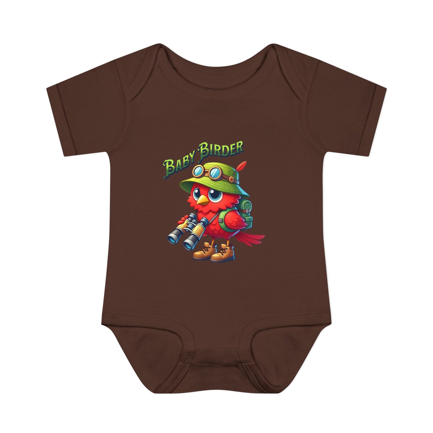 The Nerdy Birder - Baby Birder Infant Bodysuit, Cute Baby Clothes, Baby Shower Gift, Newborn Outfit, Baby Apparel, Gift for Bird Enthusiasts