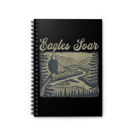 Eagles Soar Spiral Notebook - Perfect for Nature Lovers and Adventurers