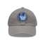 The Nerdy Birder - "Calm The Flock Down" Dad Hat, Leather Patch Cap, Perfect Gift for Dads, Nature Lovers, Casual Style Cap, Summer Accessories