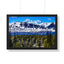 Mountain Landscape Framed Poster, Scenic Wall Art, Nature Decor, Gift for Outdoor Lovers, Home Office Artwork, Nature