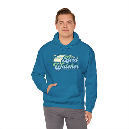 The Nerdy Birder Bird Watcher Teal Unisex Hoodie - Cozy Sweatshirt for Nature Lovers