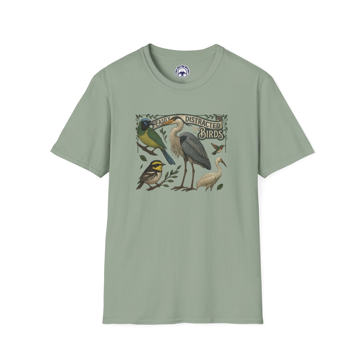 Easily Distracted by Texas Birds Graphic T-Shirt