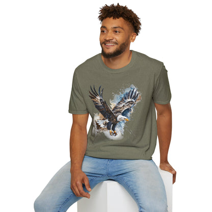 Majestic Eagle Birdwatching Enthusiast Unisex Softstyle T-Shirt