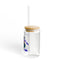 The Nerdy Birder Everything's Fine 16oz Sipper Glass With Bamboo Lid