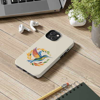 Hummingbird Rainbow Tough Phone Cases