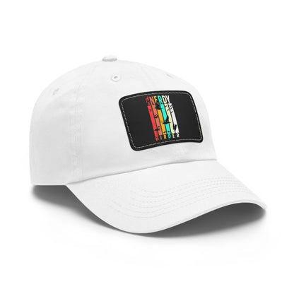 The Nerdy Birder I'm A Nerdy Birder Dad Hat with Leather Patch for Inspired by childhood memories of playful glamour, Stylish Outdoor Cap, Gift for Bird Watching Enthusiasts, Casual Fashion Accessory