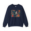 Hummingbird In Bloom Graphic Unisex Crewneck Sweatshirt