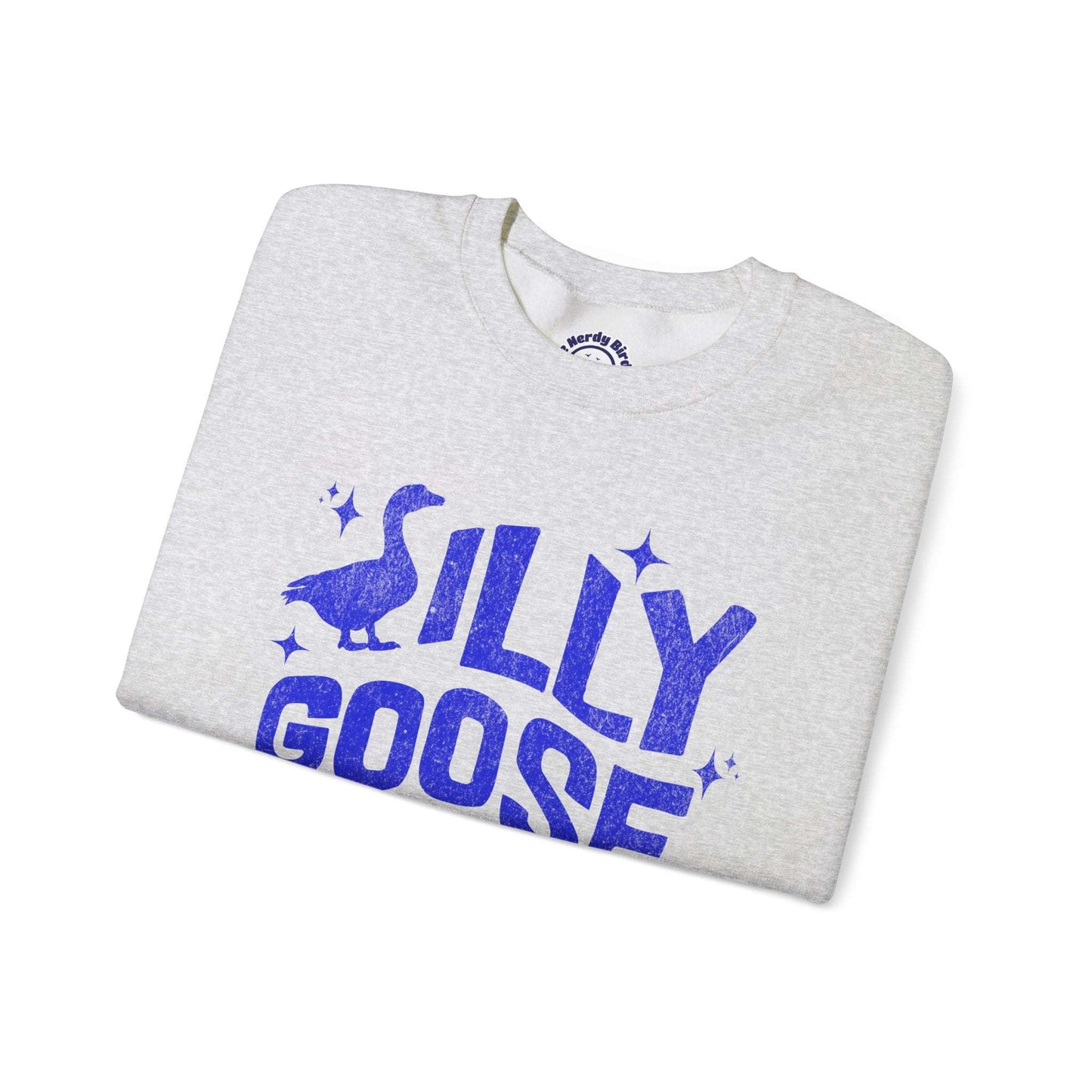The Nerdy Birder Silly Goose Club Unisex Crewneck Sweatshirt