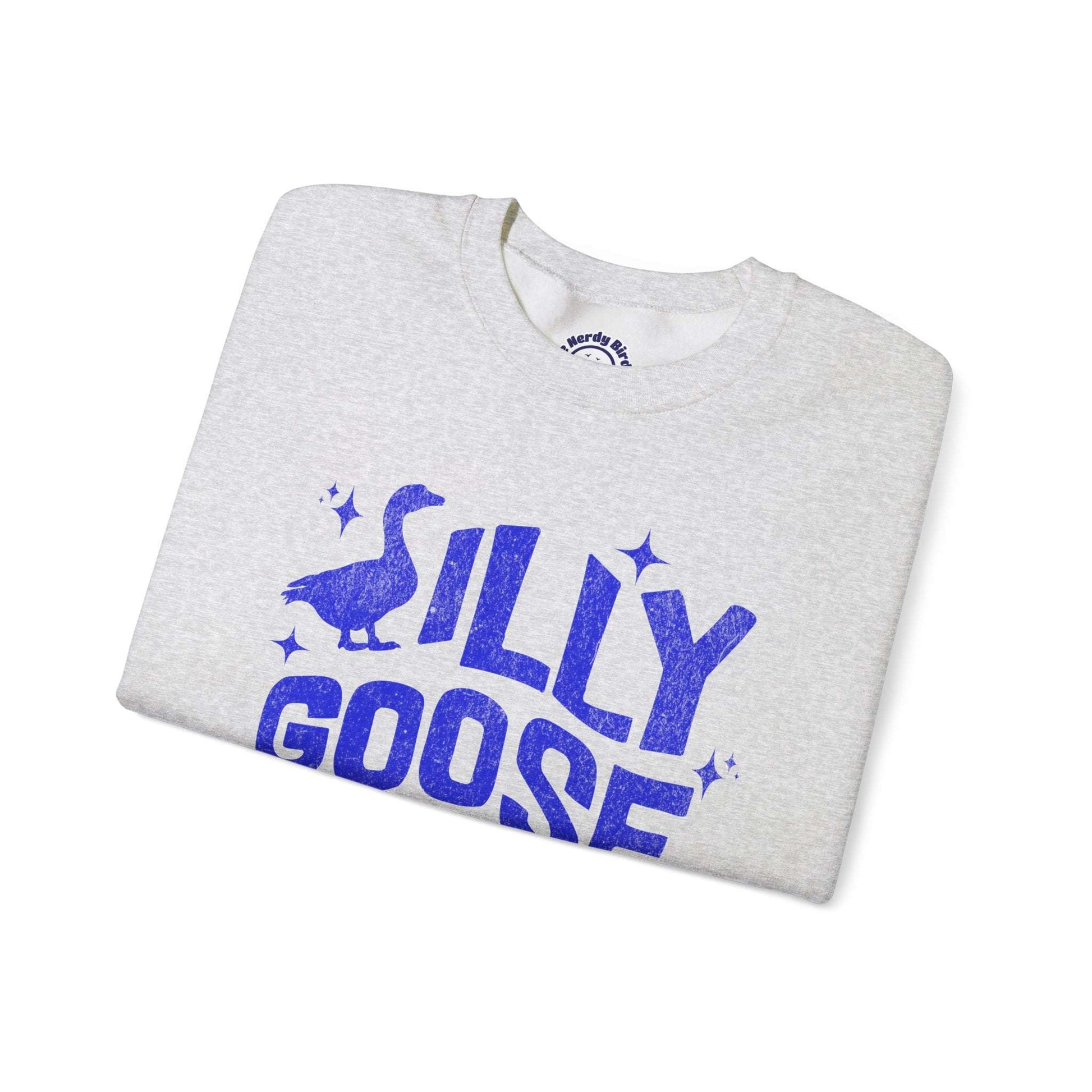The Nerdy Birder Silly Goose Club Unisex Crewneck Sweatshirt