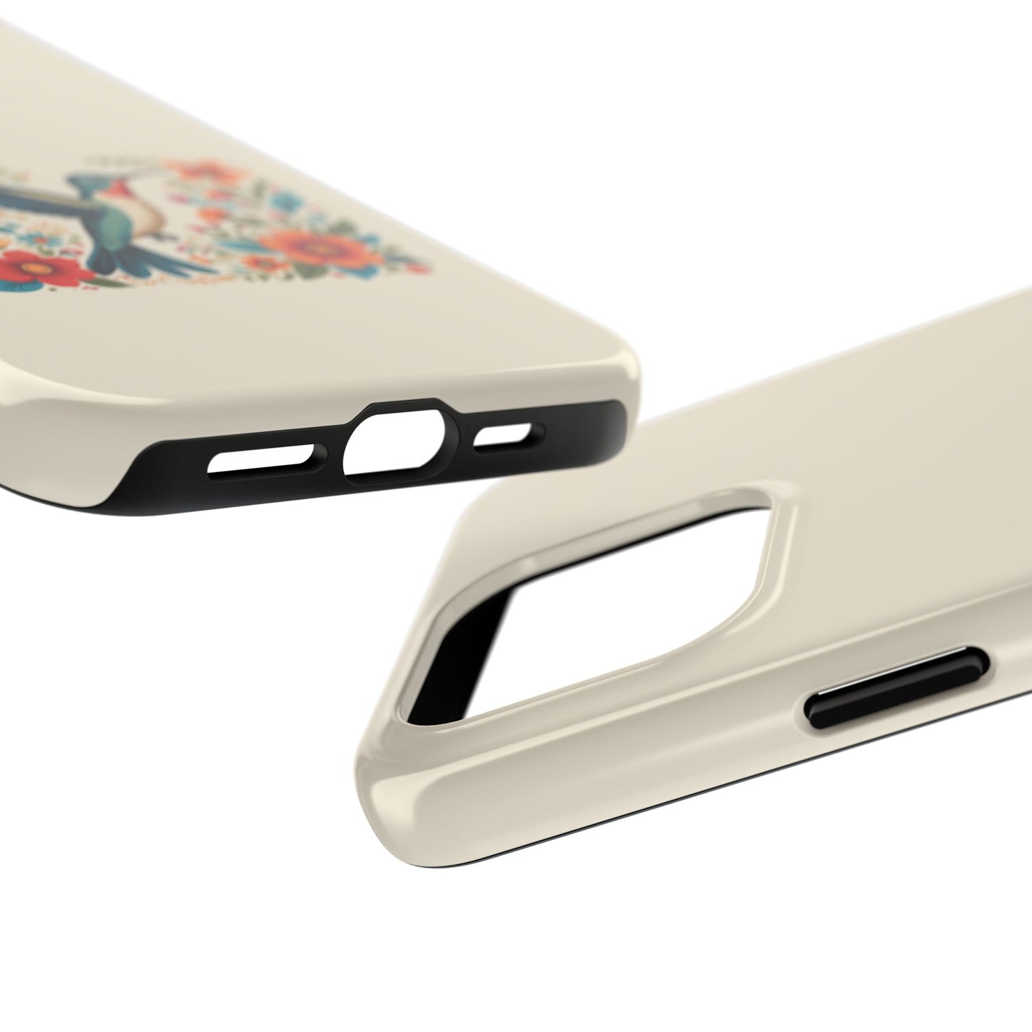 Hummingbird in Bloom Tough Phone Cases