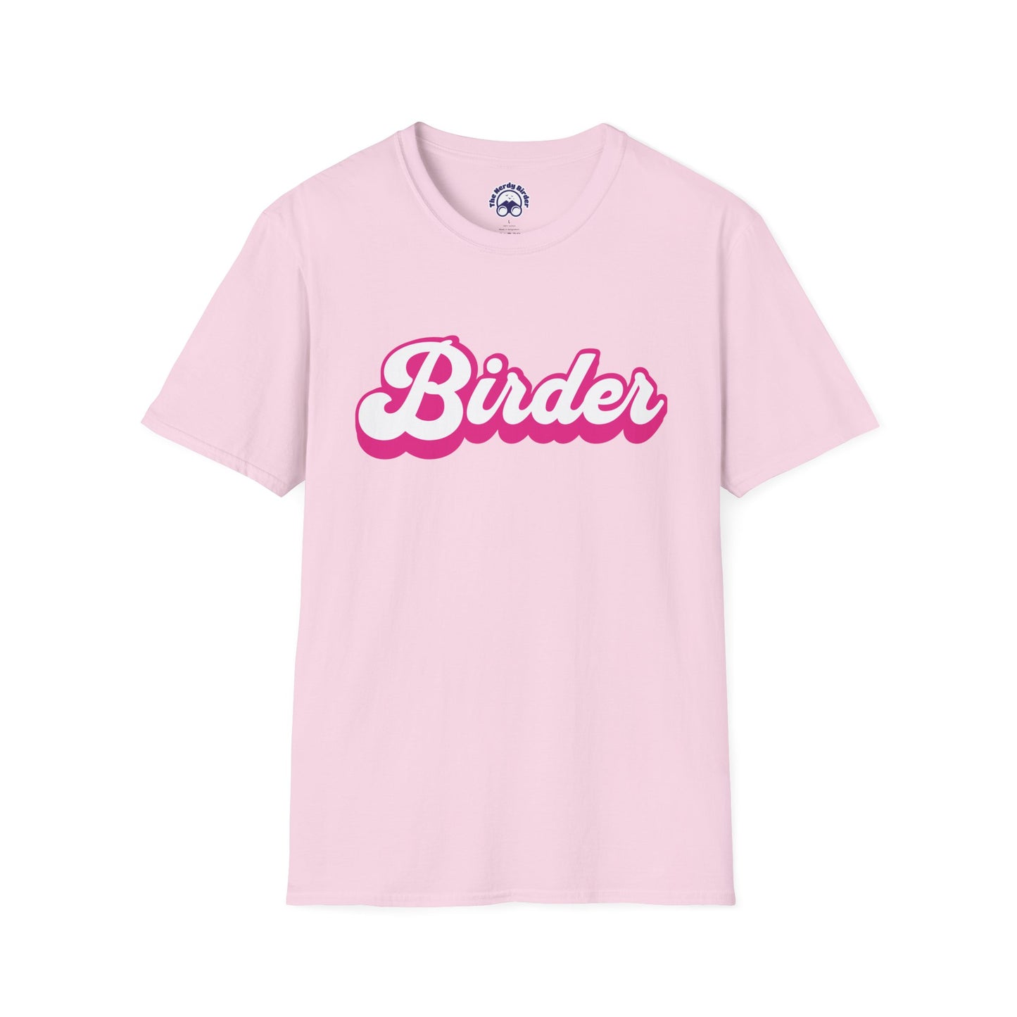 Birder Unisex Softstyle T-Shirt - Retro Vibe Tee for Casual Wear