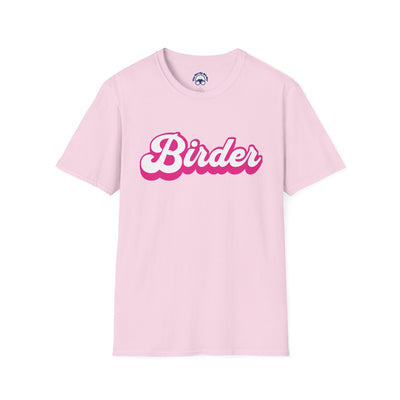 Birder Unisex Softstyle T-Shirt - Retro Vibe Tee for Casual Wear