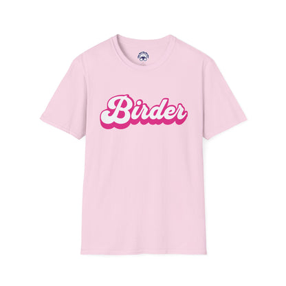 Birder Unisex Softstyle T-Shirt - Retro Vibe Tee for Casual Wear