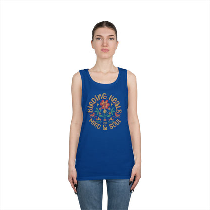 Birding Heals Tank Top, Gift for Bird Lovers