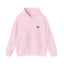 Bird Heart Unisex Hoodie Back Design - Cozy Sweatshirt for Nature Lovers