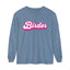 Pink Birder Unisex Garment-dyed Long Sleeve T-Shirt
