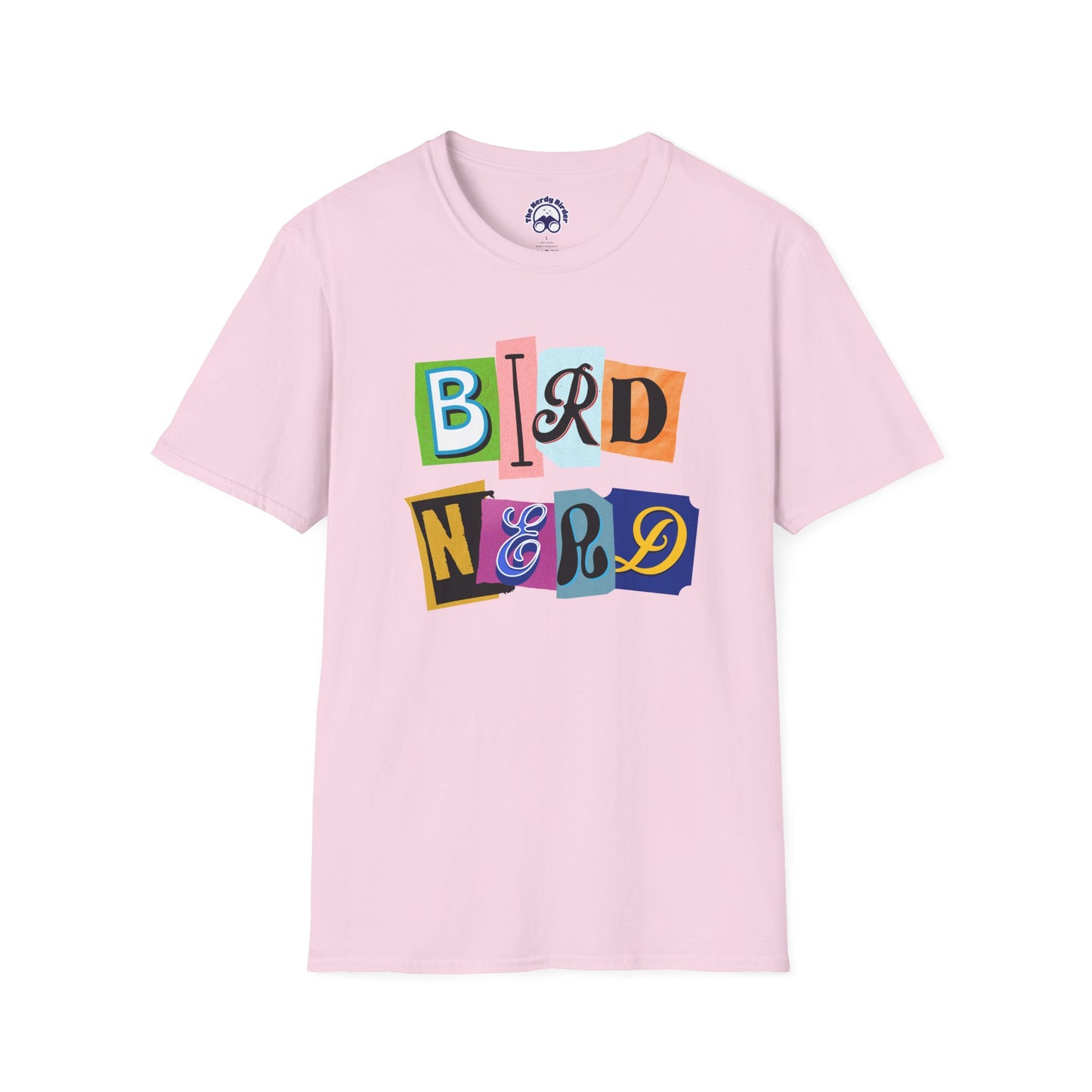 Bird Nerd Unisex Softstyle T-Shirt - Fun & Quirky Tee