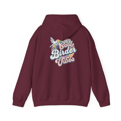 Cool Birder Vibes Unisex Heavy Blend™ Hoodie - Stylish, Cozy Sweatshirt for Nature Lovers