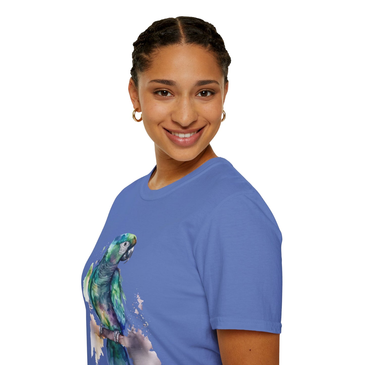 Elegant Parrot Unisex Softstyle T-Shirt