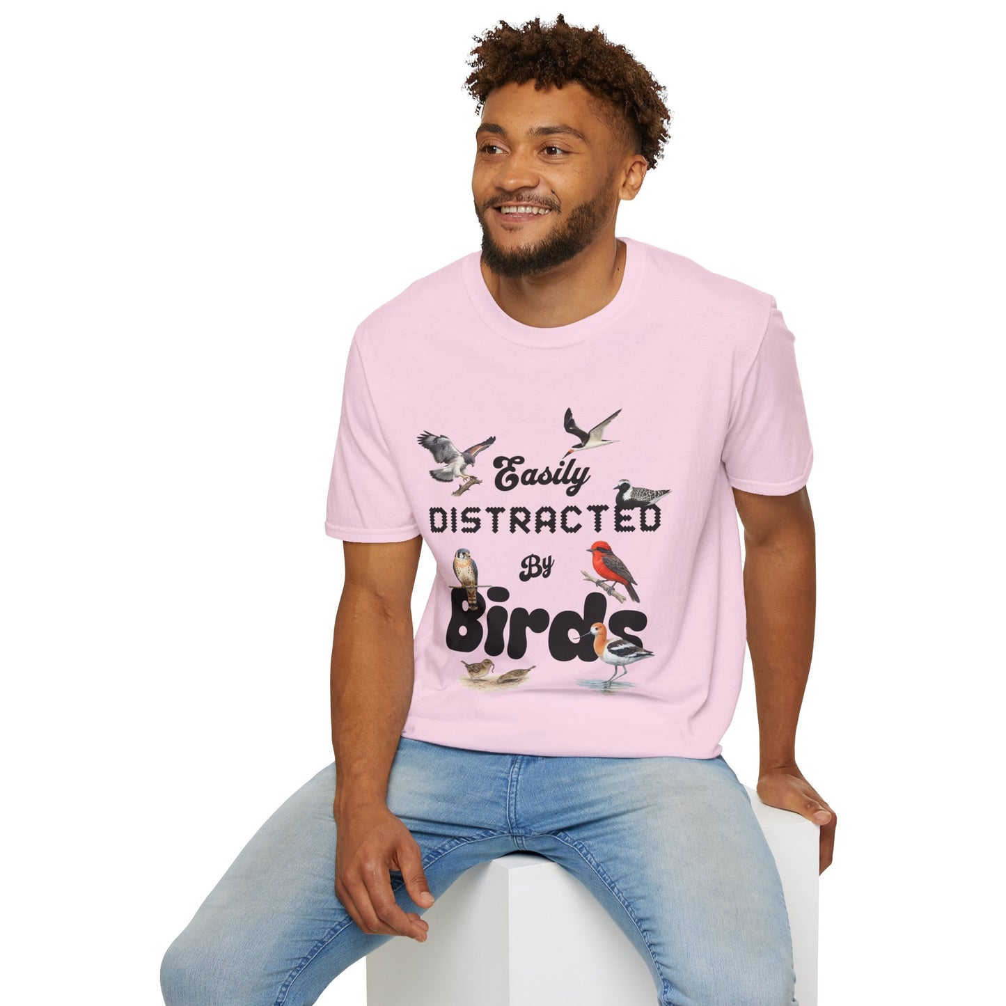 Easily Distracted by Birds - Texas Edition T-shirt