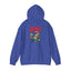 The Nerdy Birder - "Bird!" Back Design Unisex Hoodie - Cozy Sweatshirt for Nature Lovers