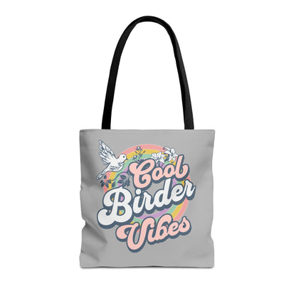 Cool Birder Vibes Tote Bag - Stylish & Eco-Friendly for Bird Lovers