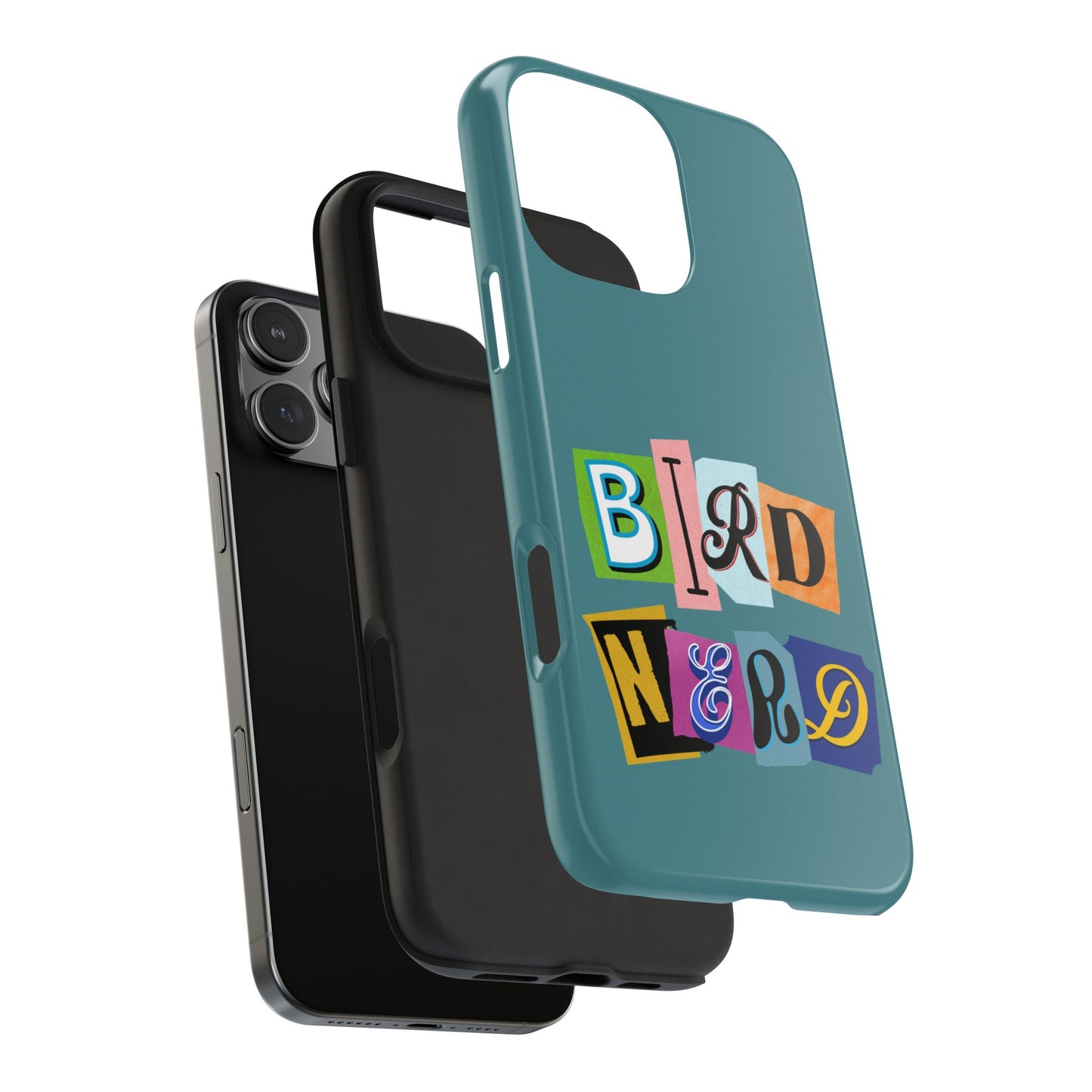 The Nerdy Birder - Bird Nerd Tough Phone Cover for Bird Lovers, Unique Gift for Wildlife Enthusiasts