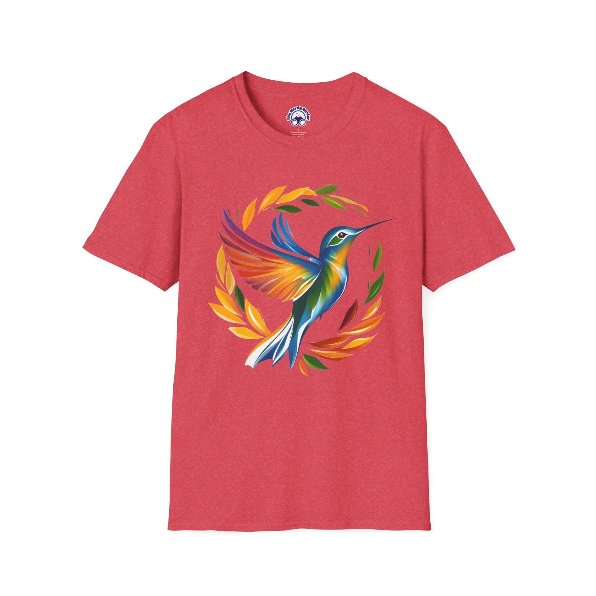 Hummingbird Rainbow Softstyle T-Shirt