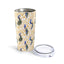 Elegant Peacock Pattern 20oz Tumbler - Perfect for Gifting and Everyday Use