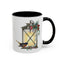 Cozy Christmas Lantern Accent Coffee Mug – Perfect Gift for Bird Lovers