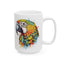 Vibrant Parrot Ceramic Mug - Colorful Bird Design