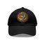 The Nerdy Birder - Modern Rainbow Hummingbird Dad Hat, Leather Patch Cap, Perfect Gift for Dads, Nature Lovers, Casual Style Cap, Summer Accessories