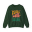 Peace Love Birds Crewneck Sweatshirt - Unisex Cozy Fashion for Nature Lovers