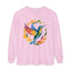 Hummingbird Rainbow Garment-dyed Long Sleeve T-Shirt