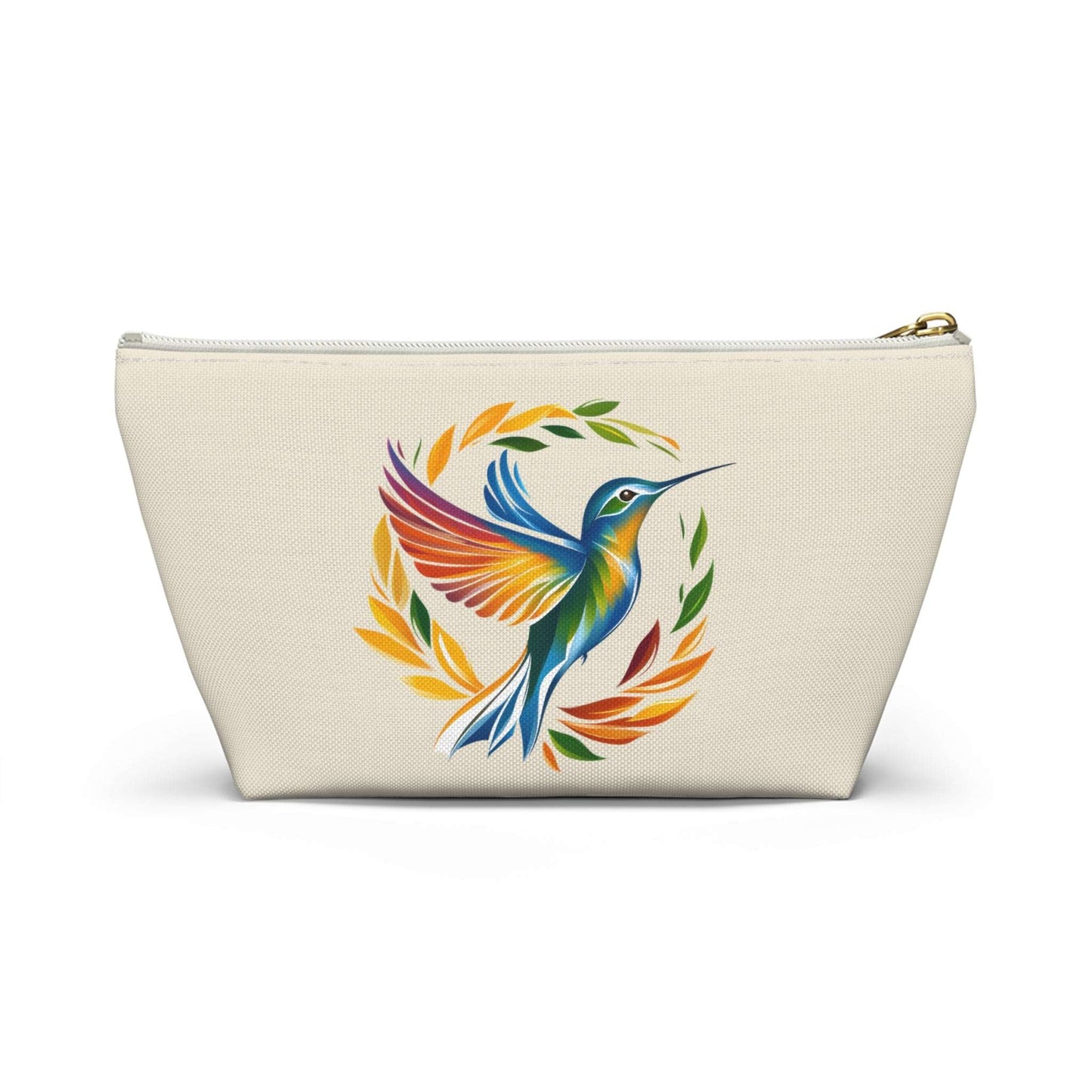 Hummingbird Rainbow Accessory Pouch Natural