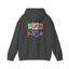 The Nerdy Birder - "Bird Nerd" Back Design Unisex Hoodie - Cozy Sweatshirt for Nature Lovers