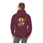 The Nerdy Birder - "Talk Birdy to Me" Back Design Unisex Hoodie - Cozy Sweatshirt for Nature Lovers