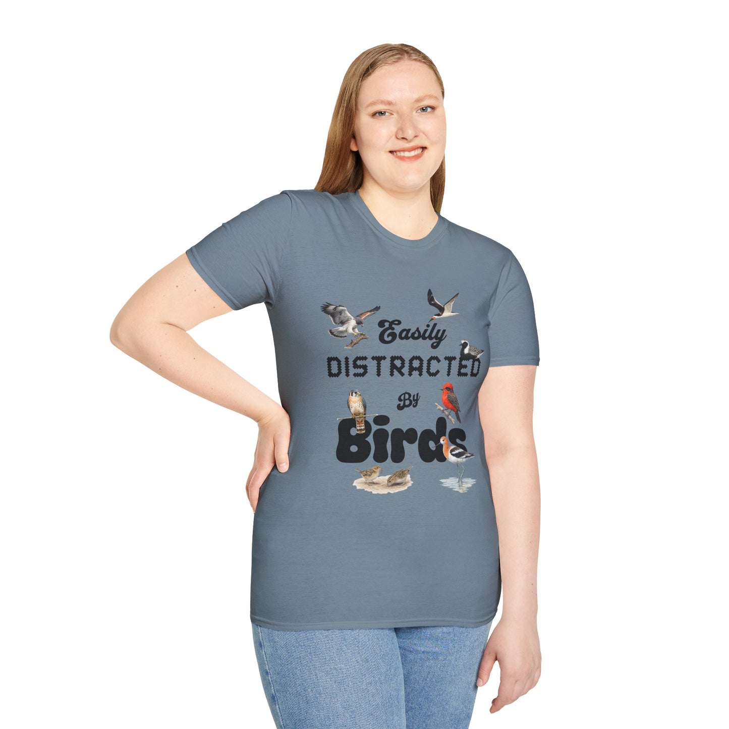 Easily Distracted by Birds - Texas Edition T-shirt