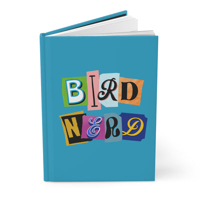 Colorful Bird Nerd Hardcover Journal - Perfect for Nature Lovers and Writers