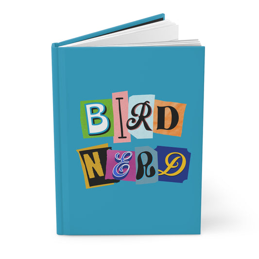 Colorful Bird Nerd Hardcover Journal - Perfect for Nature Lovers and Writers