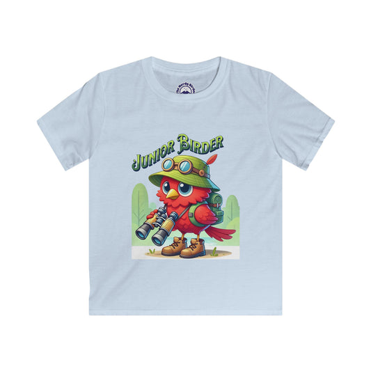 The Nerdy Birder - Adorable Kids Junior Birder Tee - Perfect for Nature Lovers, Birthday Gift, Outdoor Adventures, Birdwatching Fun