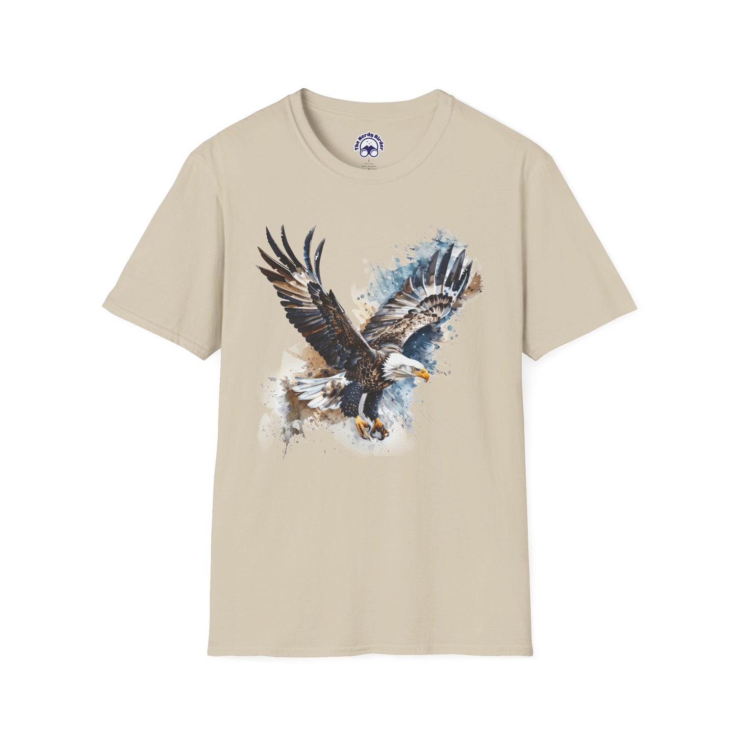 Majestic Eagle Birdwatching Enthusiast Unisex Softstyle T-Shirt