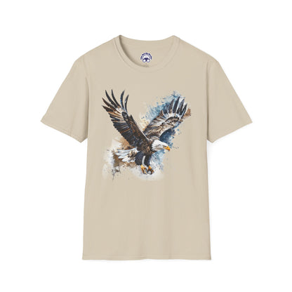 Majestic Eagle Birdwatching Enthusiast Unisex Softstyle T-Shirt