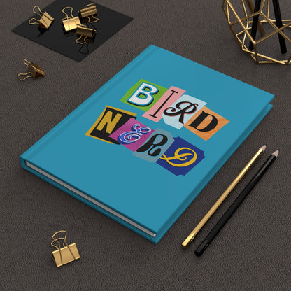 Colorful Bird Nerd Hardcover Journal - Perfect for Nature Lovers and Writers