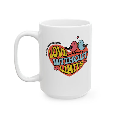 Love Beyond Measure Ceramic Mug - Perfect Gift for Couples