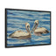 Serene Pelican Canvas Wrap - Coastal Wall Art for Beach Lovers